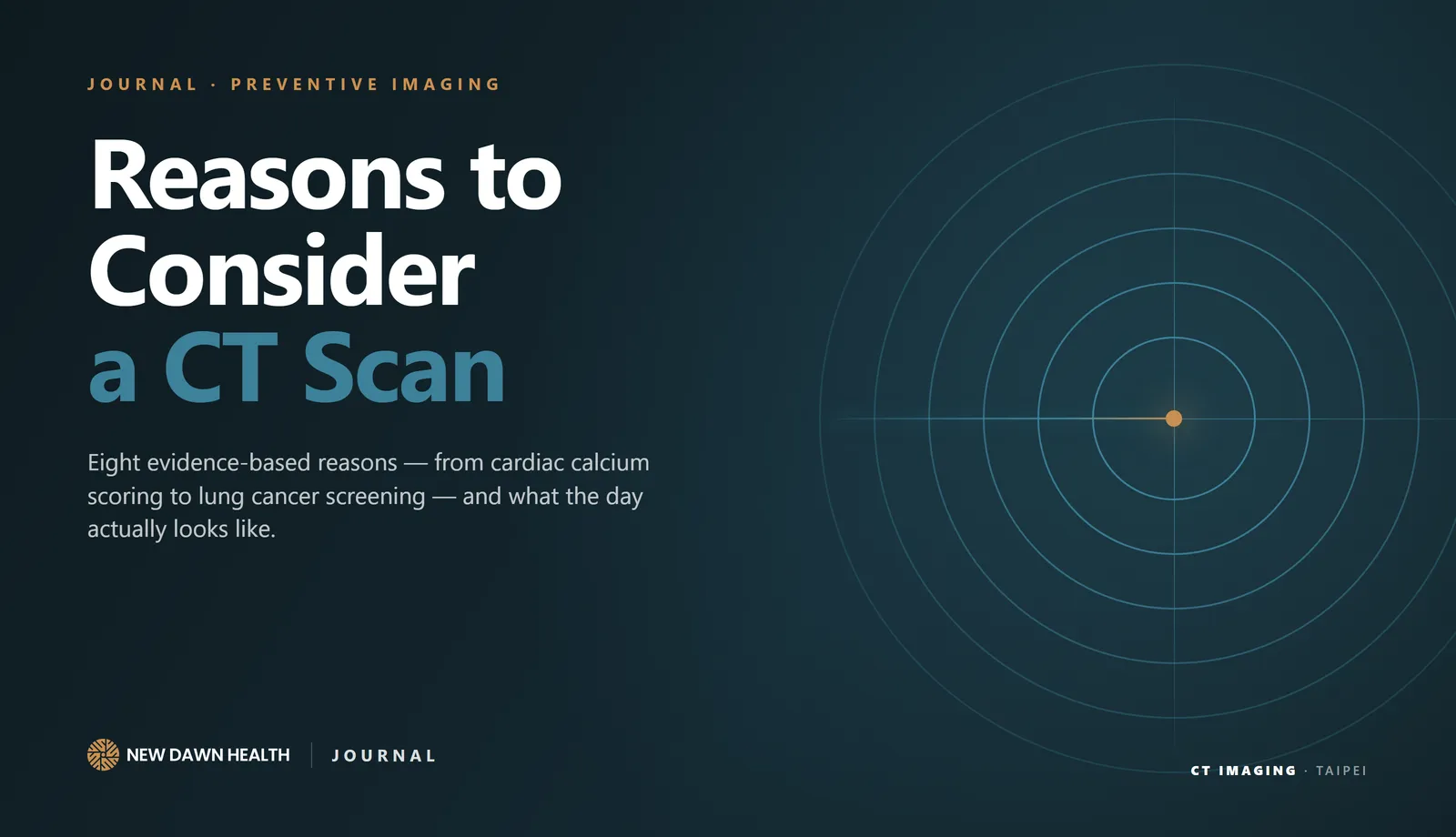 Reasons to Consider a CT Scan